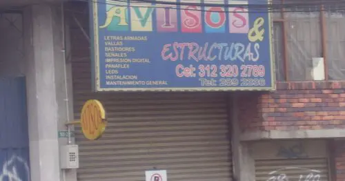 AVISOS & ESTUCTURAS AVISOS & ESTUCTURAS